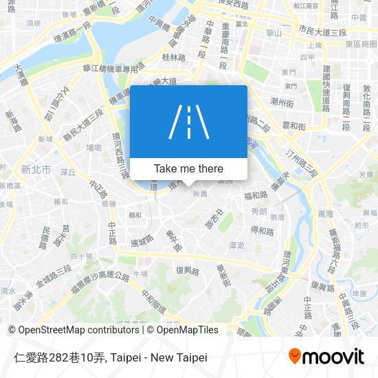 仁愛路282巷10弄地圖