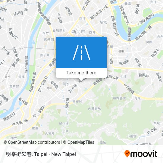 明峯街53巷地圖