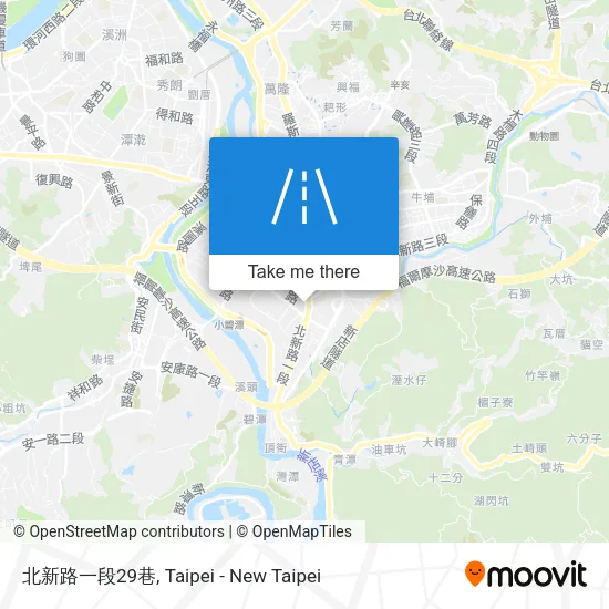北新路一段29巷地圖