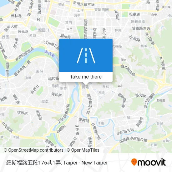 羅斯福路五段176巷1弄地圖