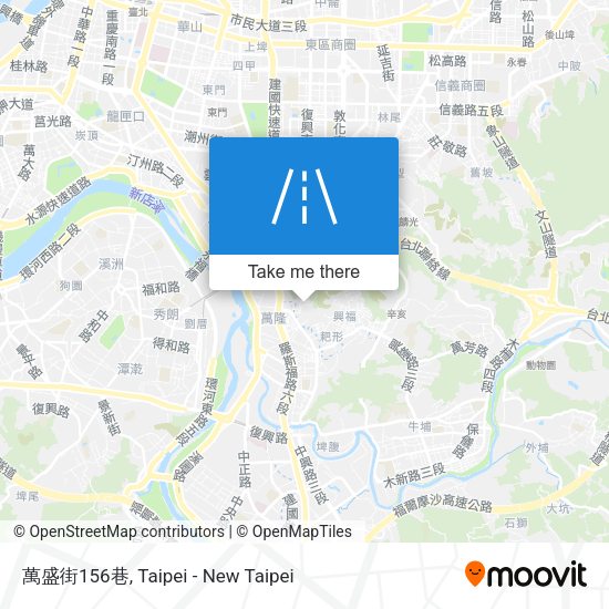 萬盛街156巷 map