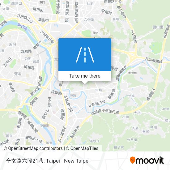 辛亥路六段21巷 map