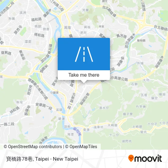 寶橋路78巷 map