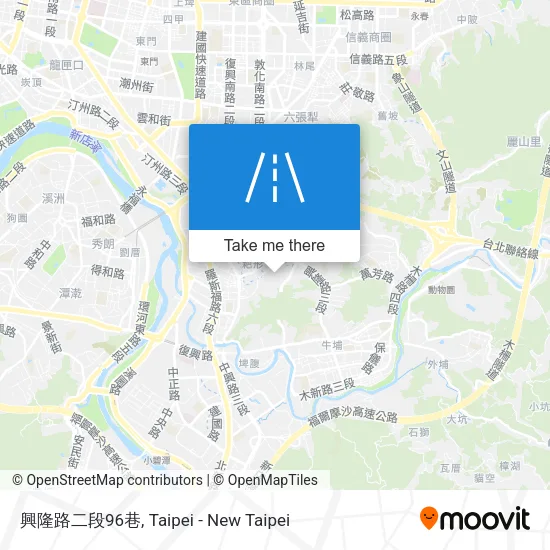 興隆路二段96巷地圖