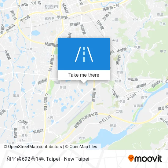 和平路692巷1弄地圖