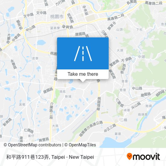 和平路911巷123弄地圖