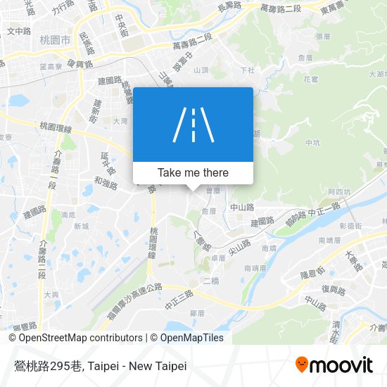鶯桃路295巷地圖