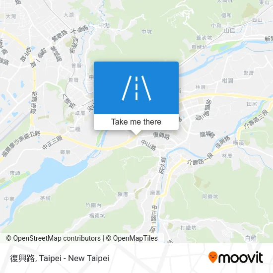 復興路 map
