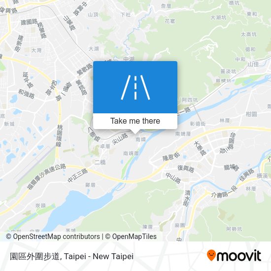 園區外圍步道 map