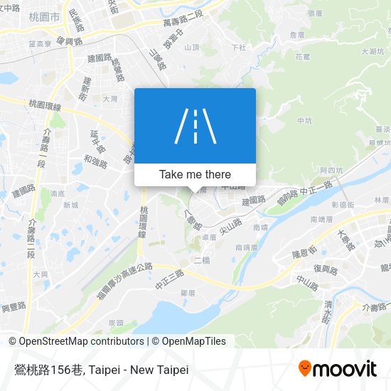 鶯桃路156巷 map