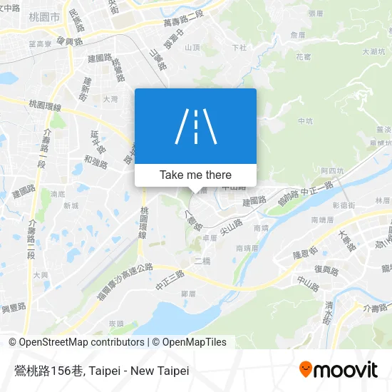鶯桃路156巷地圖
