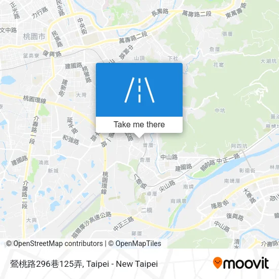 鶯桃路296巷125弄 map