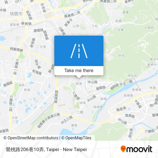 鶯桃路206巷10弄地圖