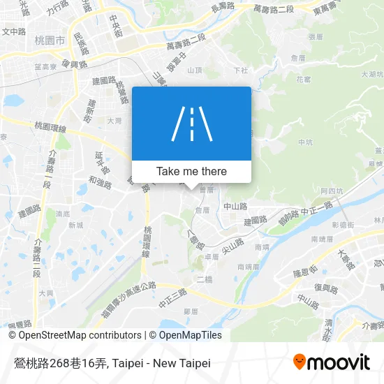 鶯桃路268巷16弄地圖