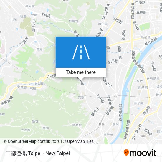 三德陸橋 map