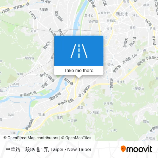 中華路二段89巷1弄地圖