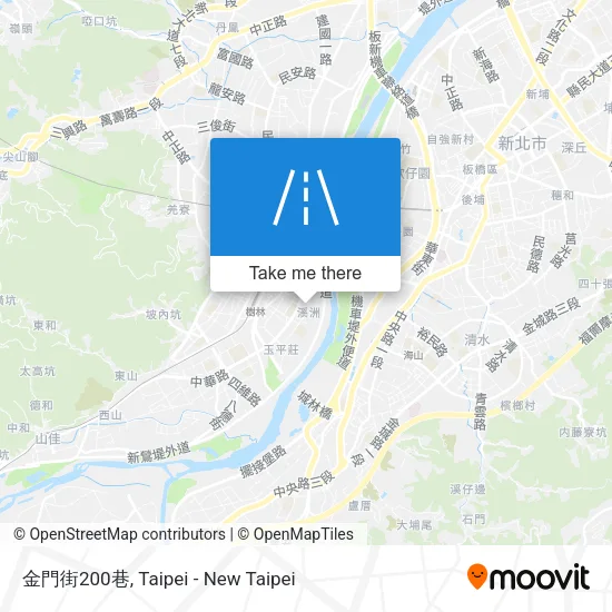 金門街200巷地圖
