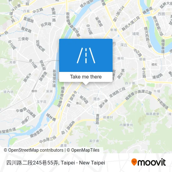 四川路二段245巷55弄地圖