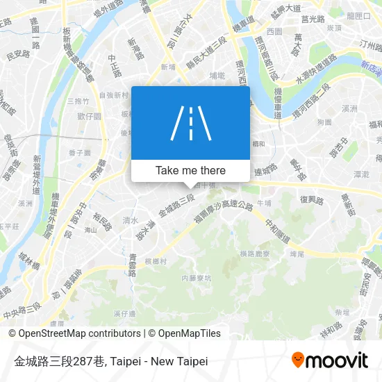 金城路三段287巷 map