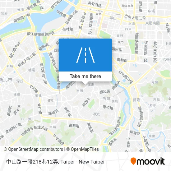 中山路一段218巷12弄地圖