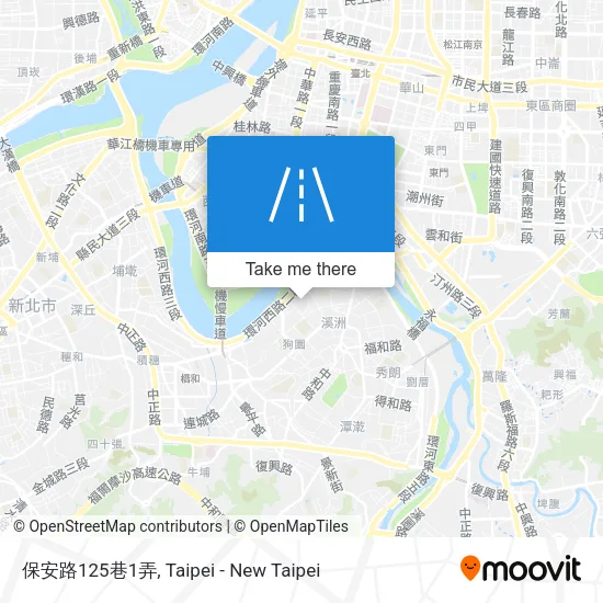 保安路125巷1弄地圖