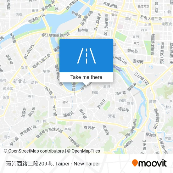環河西路二段209巷 map