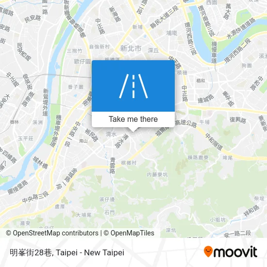 明峯街28巷 map