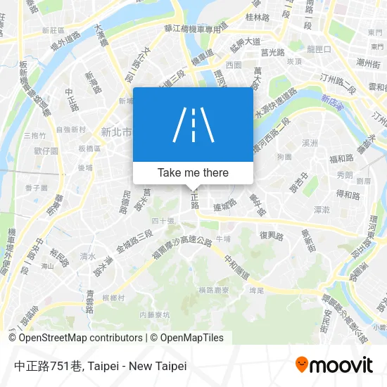 中正路751巷地圖