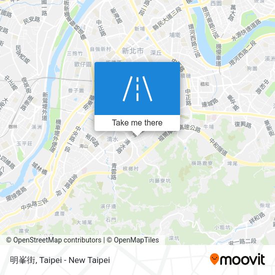 明峯街 map