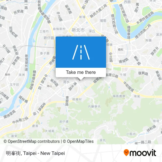 明峯街 map