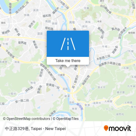 中正路329巷地圖