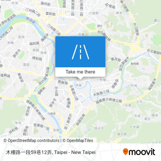 木柵路一段59巷12弄 map