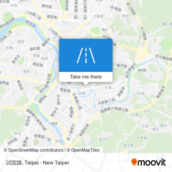 試院路地圖