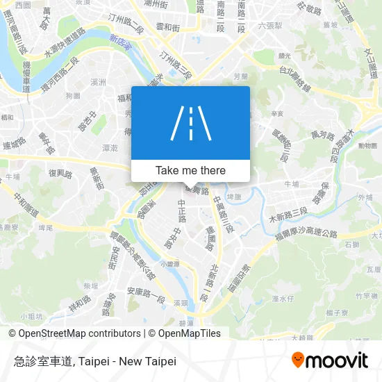 急診室車道 map