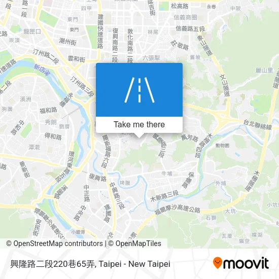 興隆路二段220巷65弄地圖
