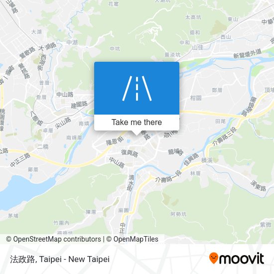法政路 map