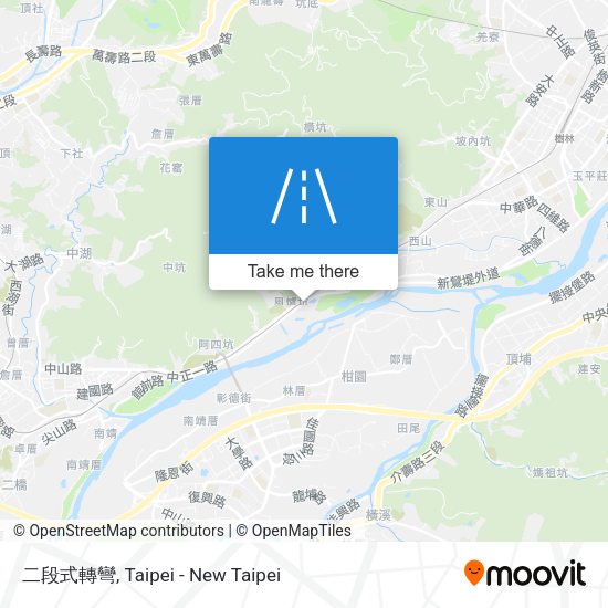 二段式轉彎地圖