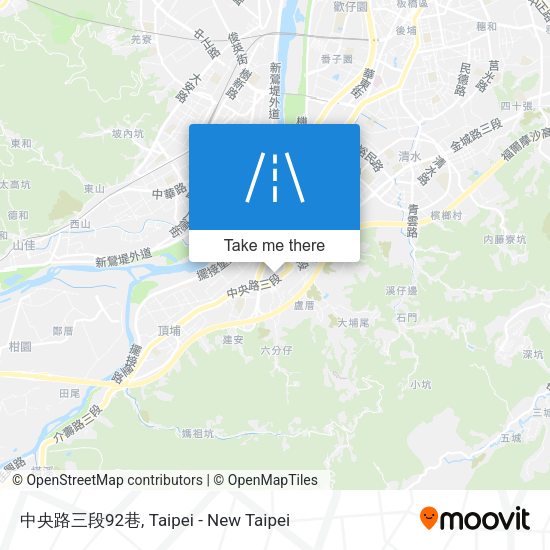中央路三段92巷 map