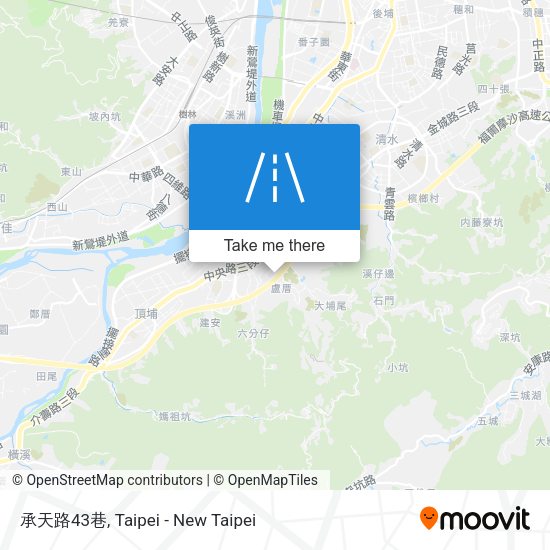 承天路43巷地圖
