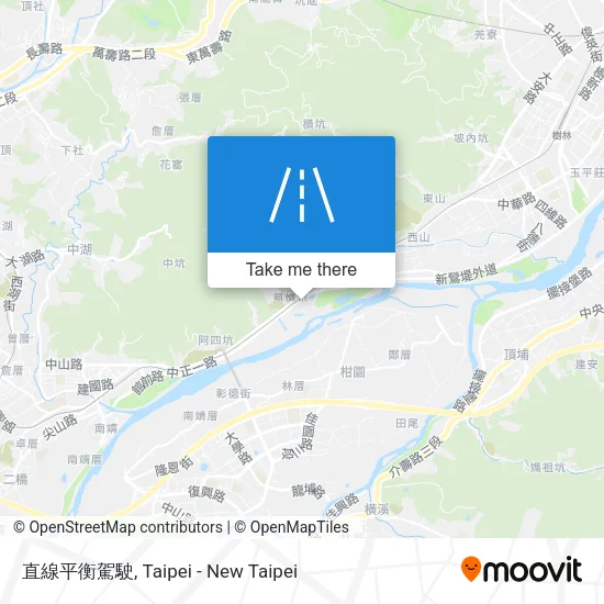 直線平衡駕駛 map