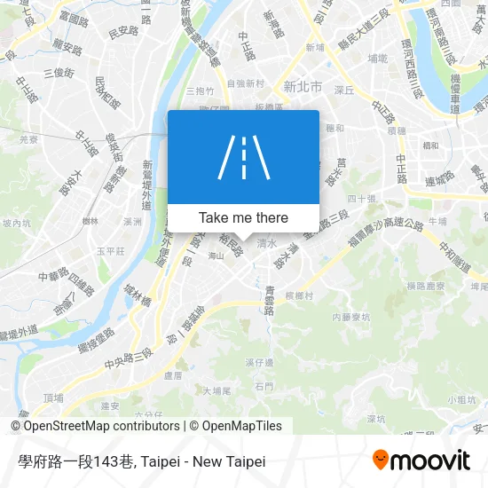 學府路一段143巷地圖