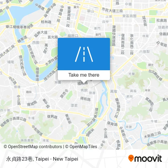 永貞路23巷 map