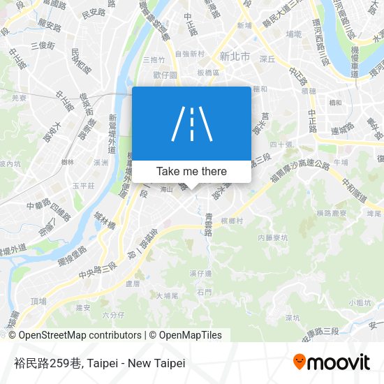 裕民路259巷地圖