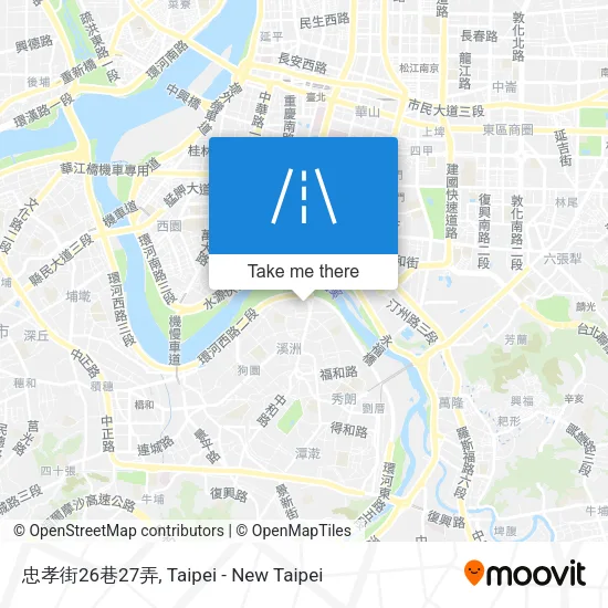 忠孝街26巷27弄地圖