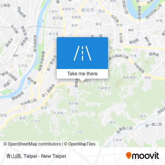 青山路 map