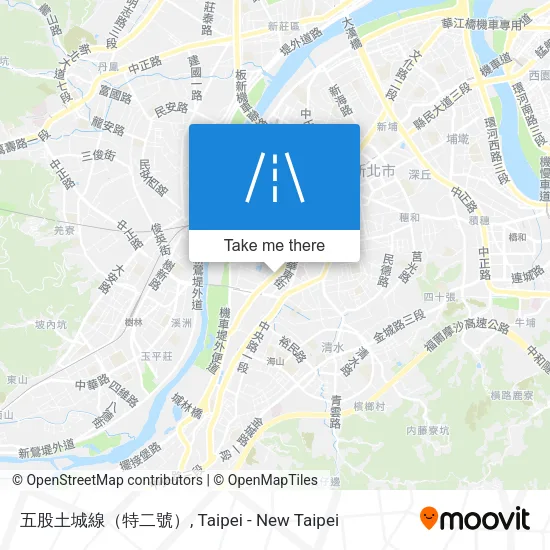 五股土城線（特二號）地圖