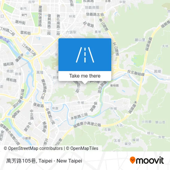 萬芳路105巷 map
