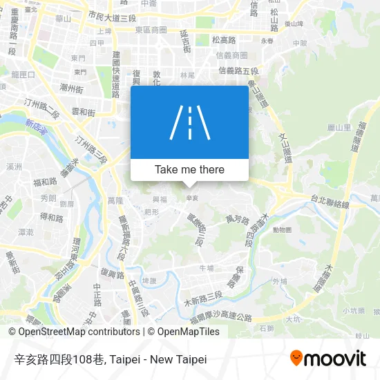 辛亥路四段108巷 map