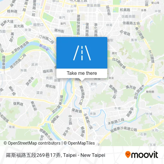 羅斯福路五段269巷17弄地圖