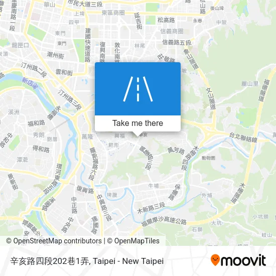 辛亥路四段202巷1弄 map